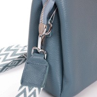 Женская кожаная сумка классическая ALEX RAI 99119 blue