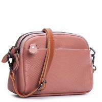 Женский молодежный кожаный клатч ALEX RAI 19204 rose