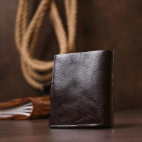 Мужской кожаный кошелек Shvigel 16485