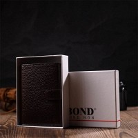 Кожаный мужской турецкий кошелек BOND 22056 