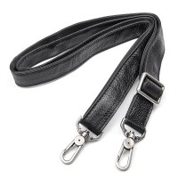 Мужская кожаная черная сумка John McDee jd1052a