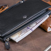 Женский кожаный кошелек ST Leather 19310 Черный