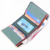 Женский комбинированный кожаный кошелек ST Leather 22495 