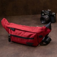 Мужская тканевая сумка на пояс Vintage 20639 