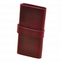 Женское кожаное портмоне ручной работы BlankNote 3.0 виноград