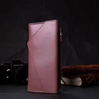 Кожаный женский кошелек ручной работы GRANDE PELLE 11648 