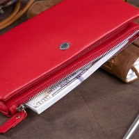 Женский  кожаный кошелек ST Leather 19315 Красный