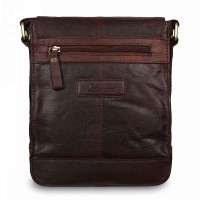 Мужская кожаная сумка Ashwood  G31 Brandy (Бренди)