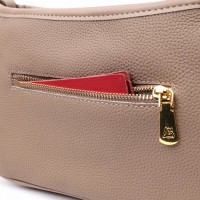 Молодежная женская кожаная сумка через плечо Vintage 22632 