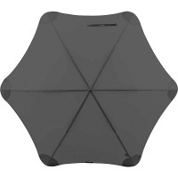 Зонт-трость женский противоштормовой механический BLUNT Bl-Executive-charcoal