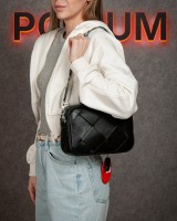 Женская кожаная сумка ALEX RAI 6616 black