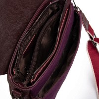 Женская замшевая сумка ALEX RAI 77003 red