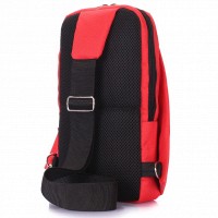 Текстильный рюкзак-слинг POOLPARTY red
