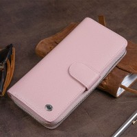 Женский кожаный кошелек ST Leather 19303 Розовый