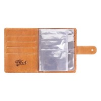 Кожаный картхолдер Hi Art «Let's Go Travel» CH-06 Shabby Honey