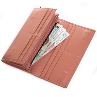Женский кожаный кошелек Classik  DR. BOND W502-2 pink