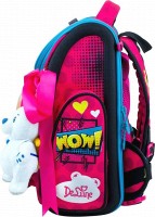 Набор школьный рюкзак, сумка для обуви для девочек DeLune 3-174