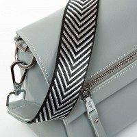 Женская кожаная сумка ALEX RAI 8159 l.grey