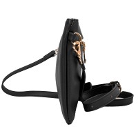 Женская сумка-клатч из кожзама AMELIE GALANTI A991705-black