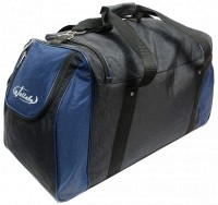 Спортивная сумка Wallaby 447-1 черный с синим, 59 л