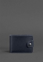 Кожаный кошелек BlankNote 4.3 темно-синий bn-pm-4-3-navy-blue