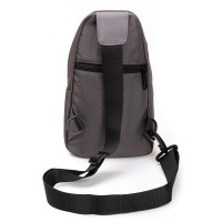 Мужская тканевая сумка-слинг Lanpad 3073 gray