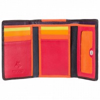 Женский кожаный кошелек Visconti ds81 blk/pc