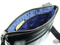 Мужская кожаная сумка-планшет Visconti TAYLOR ML-25 BLK