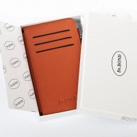 Женский кожаный кошелек Classik  DR. BOND WN-23-16 orange