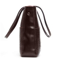 Женская кожаная сумка через плечо ALEX RAI 9384-1 brown