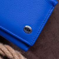 Женский кожаный кошелек ST Leather 19362 Синий