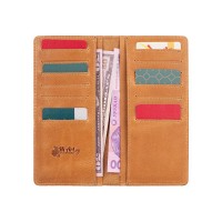 Кожаный бумажник Hi Art Mehendi Art WP-02-S18-0935-T005