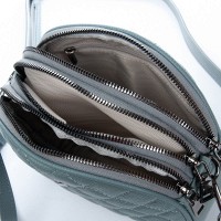 Женский молодежный кожаный клатч ALEX RAI 60065 blue