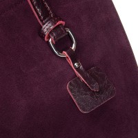 Женская замшевая сумка ALEX RAI 8800-1 bordo