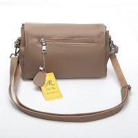 Женская кожаная сумка ALEX RAI 99129 khaki