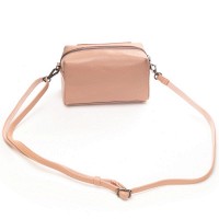 Женский молодежный кожаный клатч ALEX RAI 60072 pink