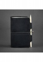 Кожаный блокнот  (софт-бук) BlankNote 3.0 черный BN-SB-3-MI-G