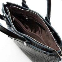 Женская кожаная сумка ALEX RAI 00108 black