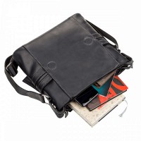 Мужская кожаная сумка SHVIGEL 11096