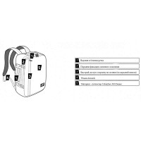 Рюкзак CabinZero CLASSIC 36L/Purple Cloud Cz17-1703