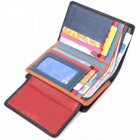 Женский комбинированный кожаный кошелек ST Leather 22501 