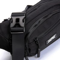 Мужская сумка на пояс Lanpad 61057 black