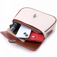 Молодежная женская кожаная сумка через плечо Vintage 22623 