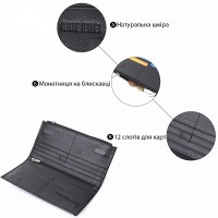 Женский лаковый кожаный кошелек ST Leather 22716 