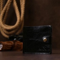 Мужской кожаный кошелек Shvigel 16460