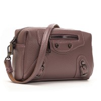 Женский молодежный кожаный клатч ALEX RAI 60072 purple