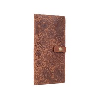 Тревел-кейс из кожи Hi Art TC-01 Shabby Dingo Mehendi Art