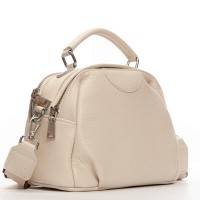 Женская кожаная сумка ALEX RAI 99125 white