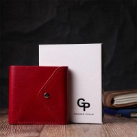 Кожаный женский кошелек ручной работы GRANDE PELLE 16815 
