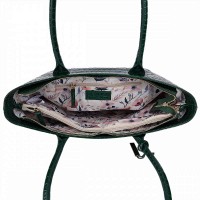 Женская кожаная сумка Ashwood C56 Green